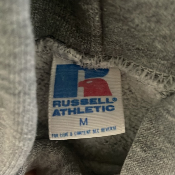 vintage 80s Russell Athletic University of Missouri hoodie - Picture 2 of 7